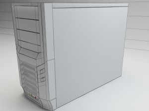 tower pc 3Dモデル