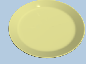 plate Modello 3D
