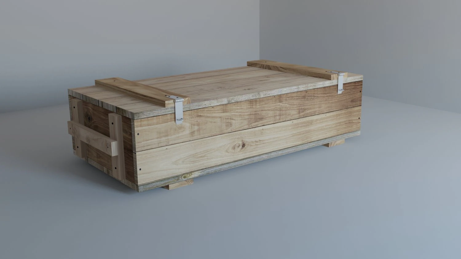 military box 3D Model .c4d .max .obj .3ds .fbx .stl .blend 