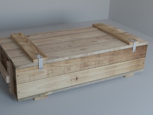 military box Modello 3D