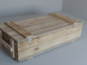 military box Modello 3D