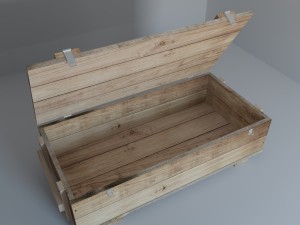 military box Modello 3D