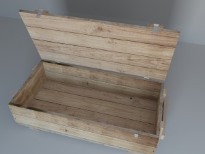 military box Modello 3D