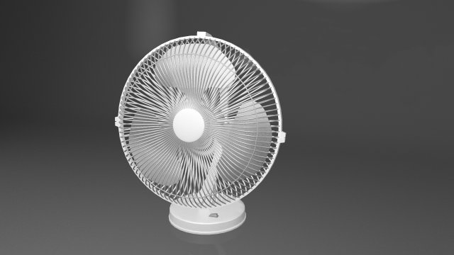 3d fan 3D-Modell .c4d .max .obj .3ds .fbx .stl .blend 