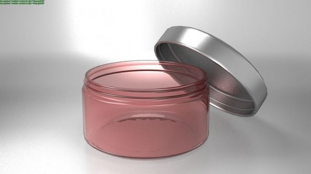 cream bottle 3D मॉडल .c4d .max .obj .3ds .fbx .stl .blend 