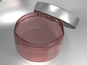 бутылка сливок 3D Модель