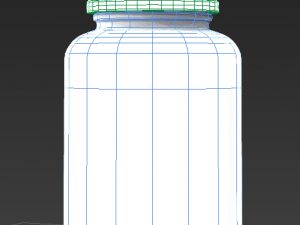 medical bottle 3Dモデル