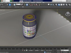 3d garlic pickle bottle 3D Model