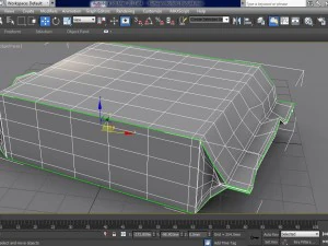 3d box biscuit food packaging 3D Model
