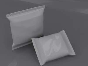 3d food pacakging 3D Model