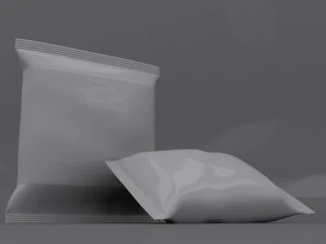 3d food pacakging 3D Model