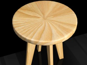 modern stool 3D Model