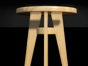 modern stool 3D Model