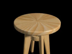 modern stool 3D Model