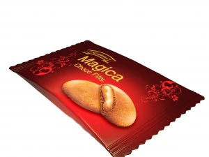 food packaging chocolate biscuit 3D Model