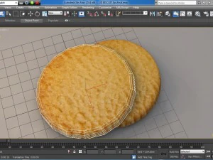 3d biscuit 3D Model