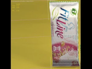 chocolate packet 3D Model