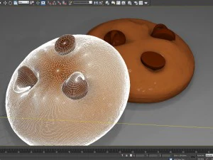 chocolate cookies 3D Model