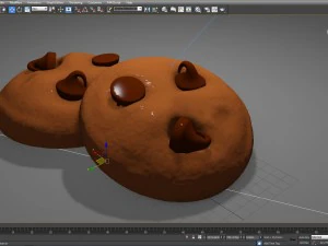 chocolate cookies 3D Model