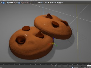 chocolate cookies 3D 모델