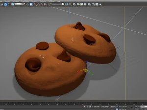 chocolate cookies 3D Model