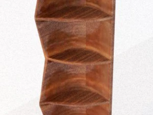 展示コーナーラック 3Dモデル