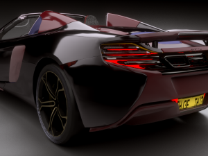 mclaren mp4 Modelo 3D