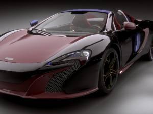 mclaren mp4 Modelo 3D