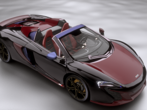 mclaren mp4 Modelo 3D