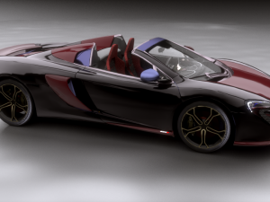 mclaren mp4 Modelo 3D