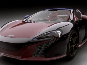 mclaren mp4 Modello 3D