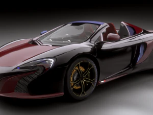 mclaren mp4 3D Model
