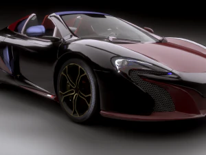mclaren mp4 3D Model