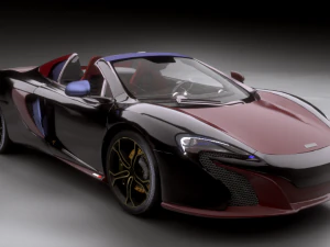 mclaren mp4 3D Model