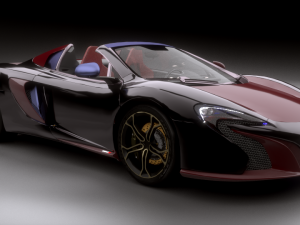 mclaren mp4 Modelo 3D