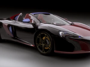 mclaren mp4 3D Model