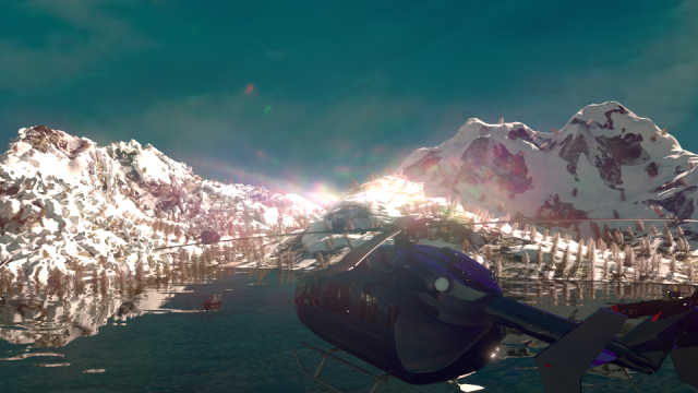 landscape snowy Model 3D .c4d .max .obj .3ds .fbx .stl .blend 