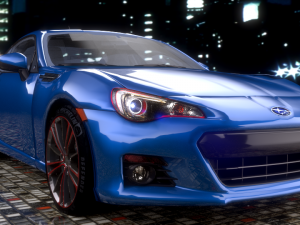 2014-subaru-brz 3D Модель
