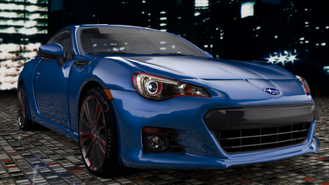 2014-subaru-brz 3D Модель .c4d .max .obj .3ds .fbx .stl .blend 