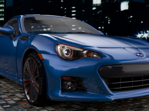 2014-subaru-brz 3D Model