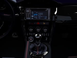 2014-subaru-brz 3D Модель