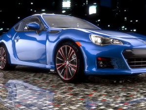 2014-subaru-brz 3D Модель