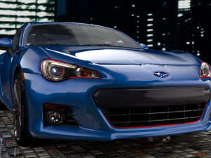 2014-subaru-brz 3D Модель