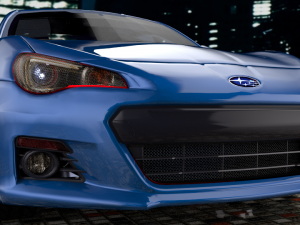 2014-subaru-brz 3D Модель