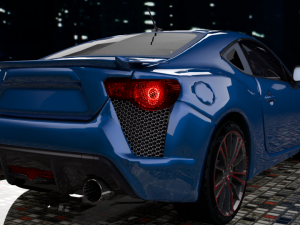 2014-subaru-brz 3D Модель