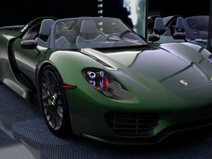 porsche 918 spyder Modelo 3D