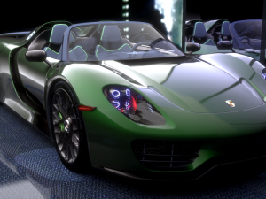 porsche 918 spyder 3D Model