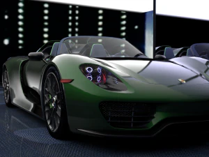 porsche 918 spyder Modelo 3D