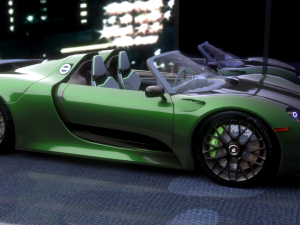 porsche 918 spyder 3D Model