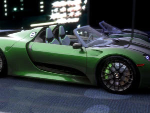 porsche 918 spyder Modelo 3D